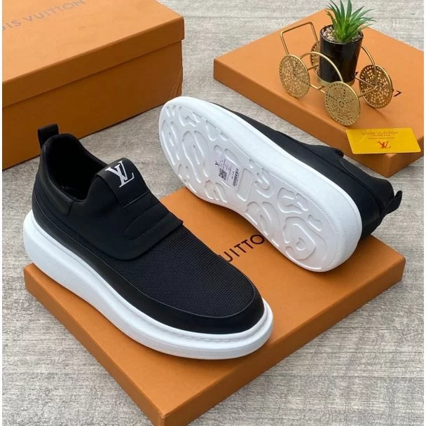 LV Slip-On Sneakers Black