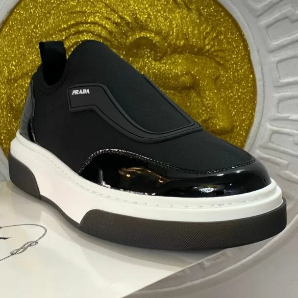 Prada Sneakers Black White