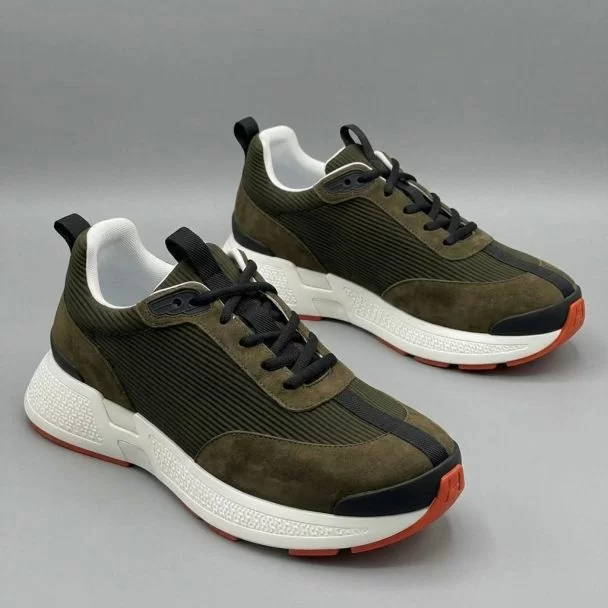Hermes Sneakers Coffee Brown