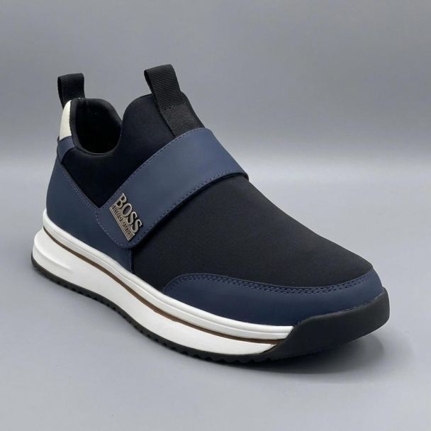 Hugo Boss Sneakers Black Blue