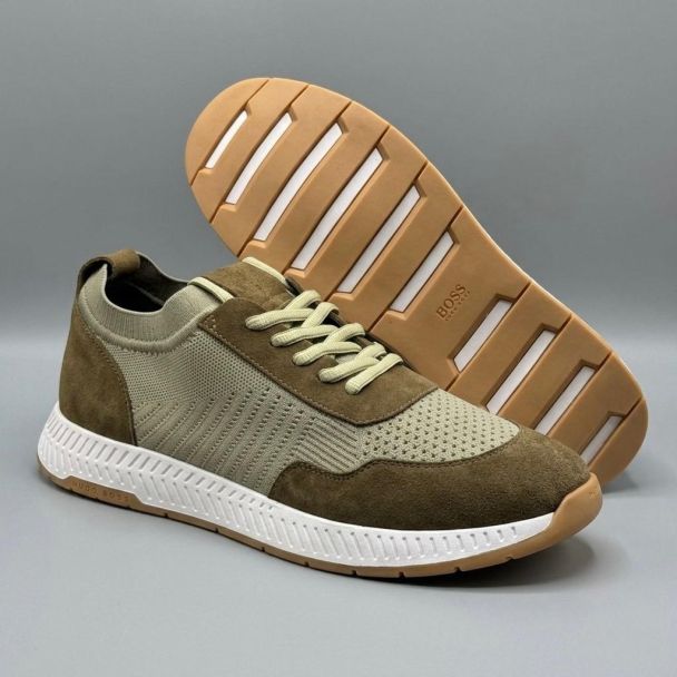 Hugo Boss Casual Sneakers Brown