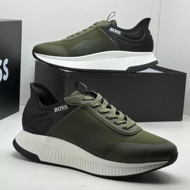 Hugo Boss Sneakers Army Green Mix