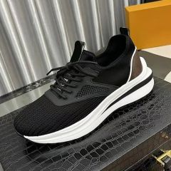 Armani Slip-On Casual Sneakers "Black Army"