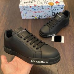 D & G Casual Sneakers Black