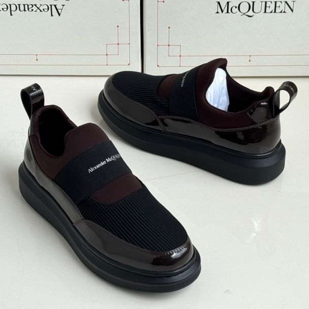 Alexander Mcqueen Slip-On Sneakers Black Mix
